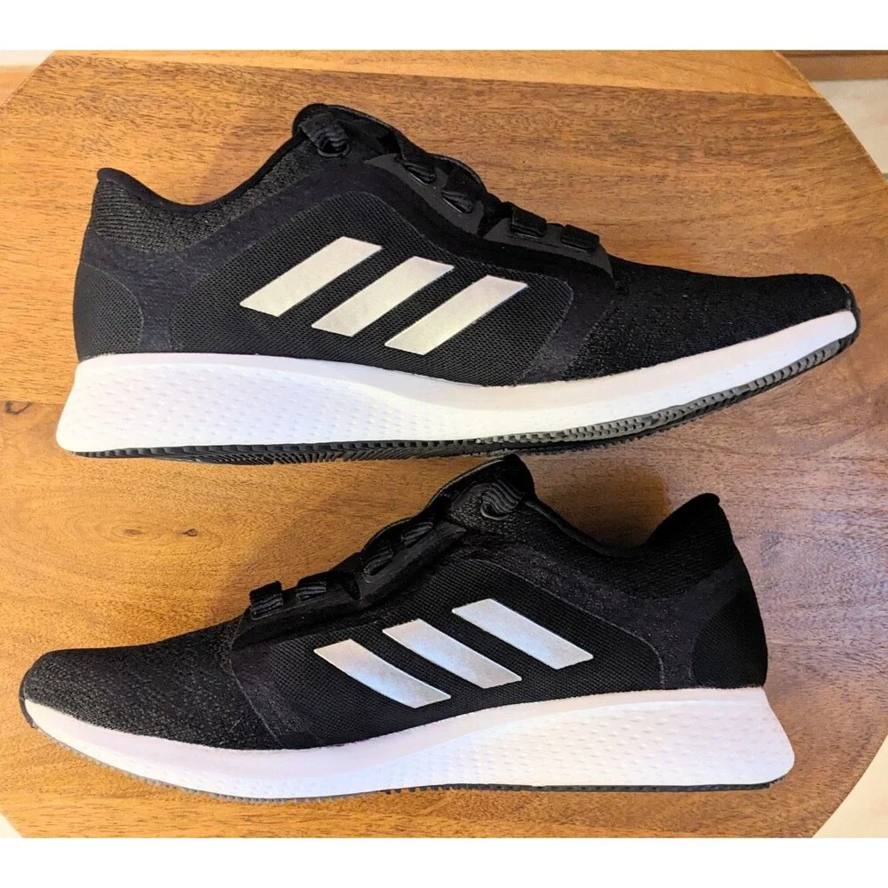 Adidas Women's Size 9.5 Edge Lux 4 Running Shoes Black White G58480